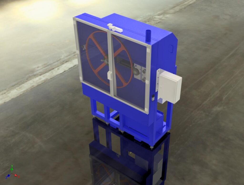 Pulley lapping machine